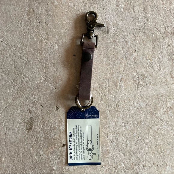 Rustico Super Loop Keychain New - Picture 2 of 2